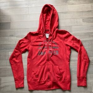 Women’s Abercrombie zip up hoodie. Size (M)